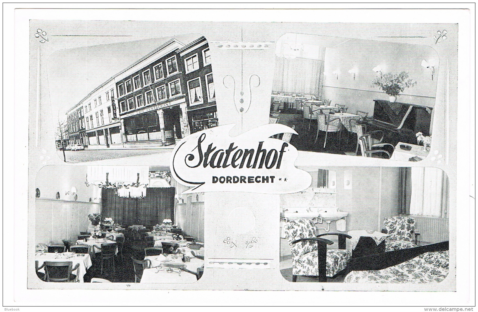 RB 1096 - Multiview Postcard - Statenhof Hotel - Dordrecht South Holland Netherlands - Dordrecht