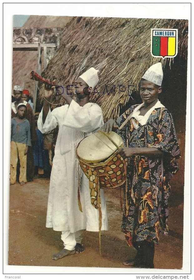 République Fédérale Du Cameroun. Musiciens Au Village. Photo HOA-Qui 5655. IRIS - Cameroun