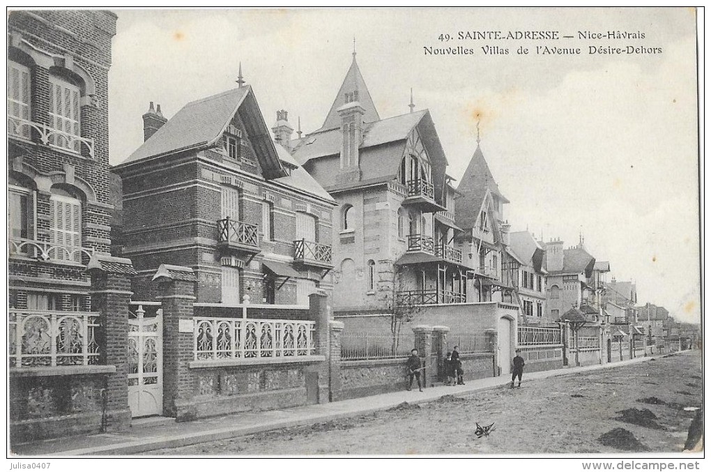 SAINT ADRESSE (76) Nouvelles Villas De L'Avenue Désiré Dehors - Sainte Adresse