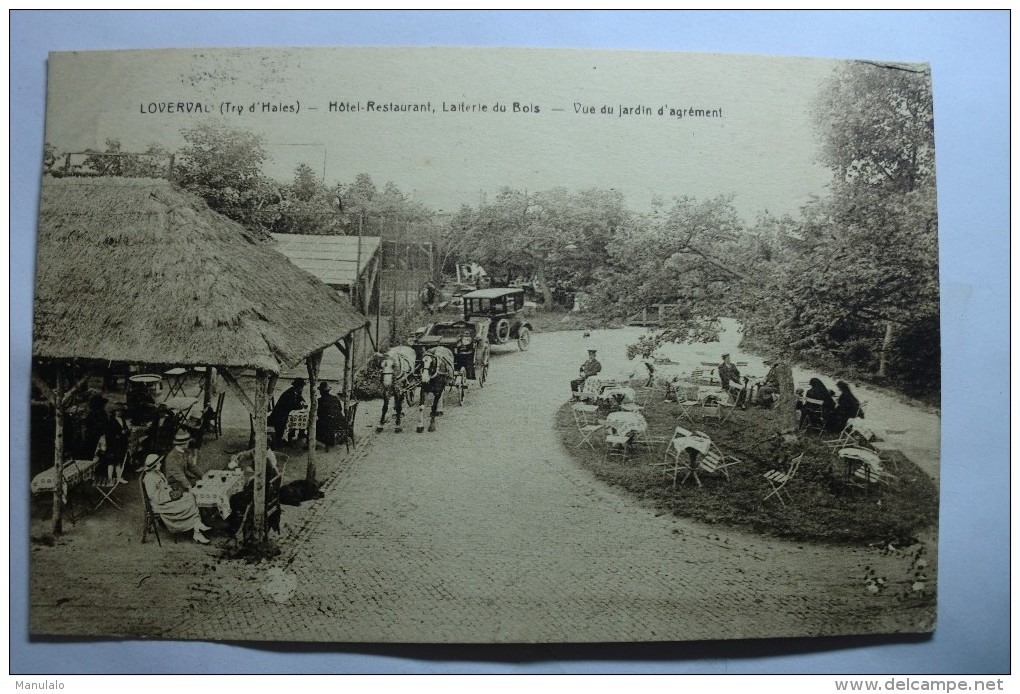 Loverval - Hôtel Restaurant, Laiterie Du Bois - Vue Du Jardin D'agrément - Gerpinnes