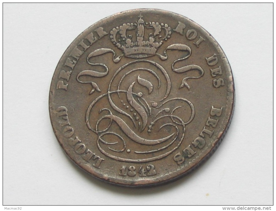 BELGIQUE - 5 Centimes 1842  - Léopold 1er Roi Des Belges **** EN ACHAT IMMEDIAT **** - 5 Cent