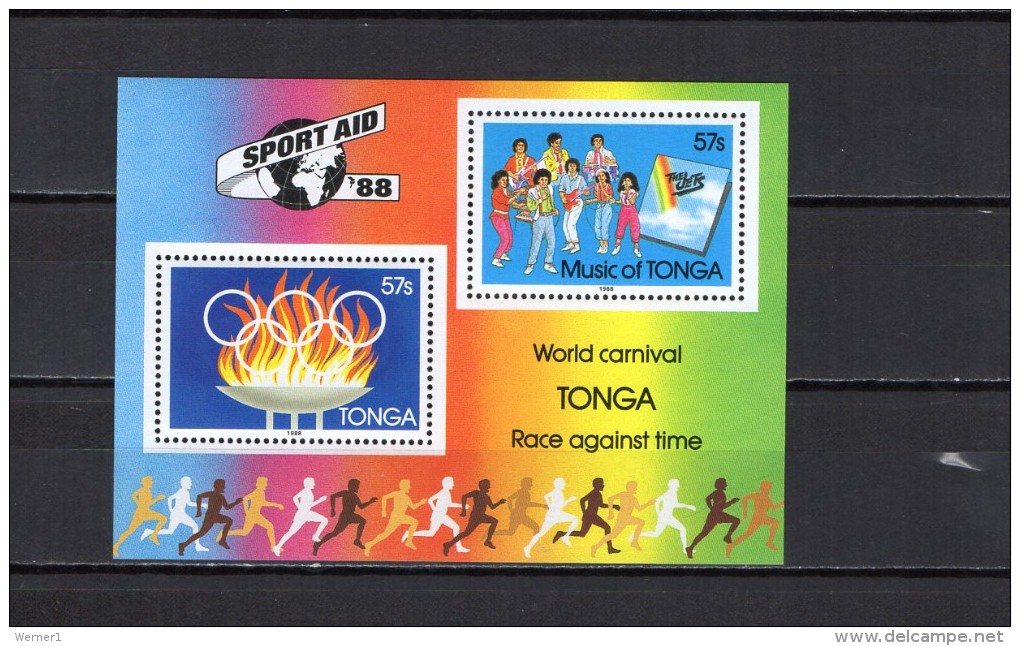 Tonga 1988 Olympic Games S/s MNH - Summer 1988: Seoul