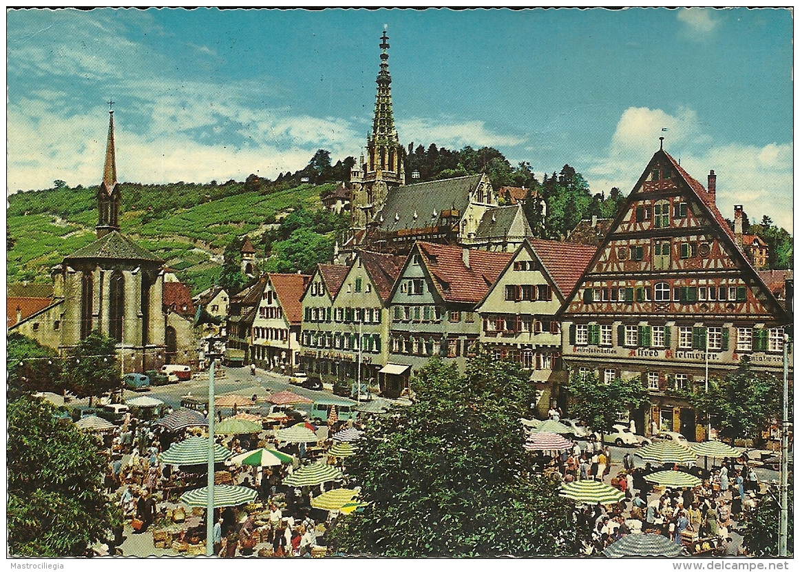 GERMANIA  BADEN-WUERTTEMBERG  ESSLINGEN Marktplatz - Esslingen