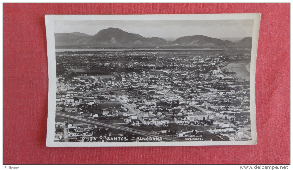 RPPC   Santos  Panorama    Ref 2197 - Other & Unclassified