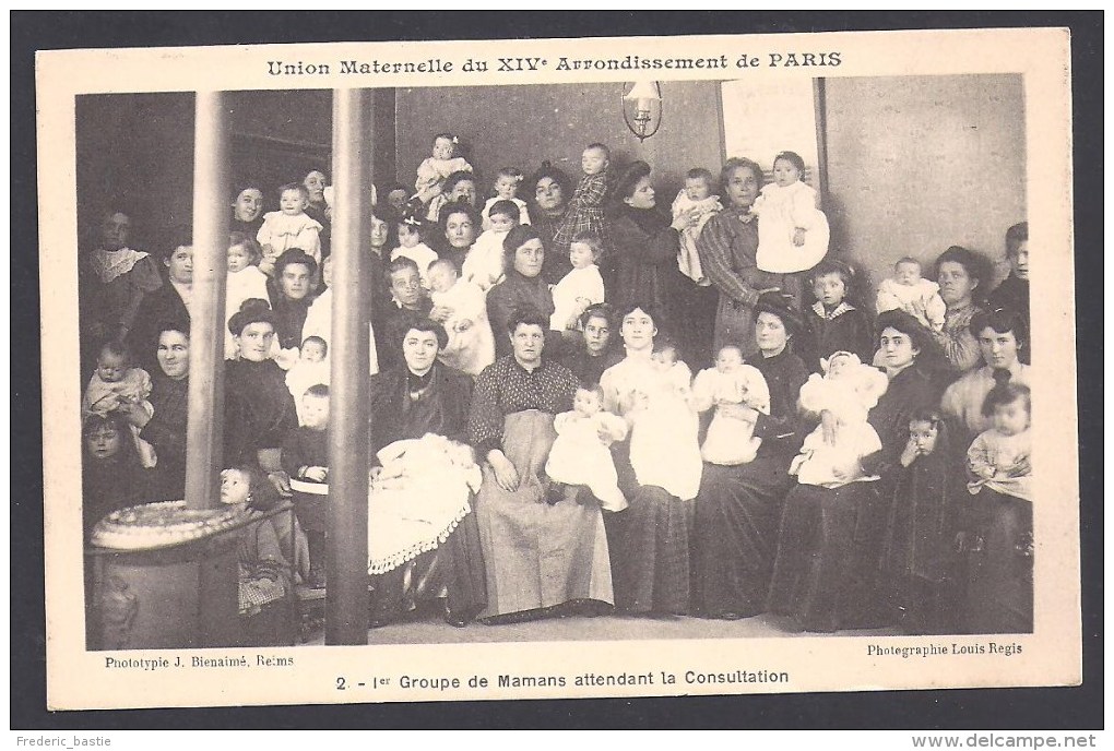 PARIS  14 E - Série De 5 Cartes Union Maternelle Du XIV E Arrondissement - Distretto: 14