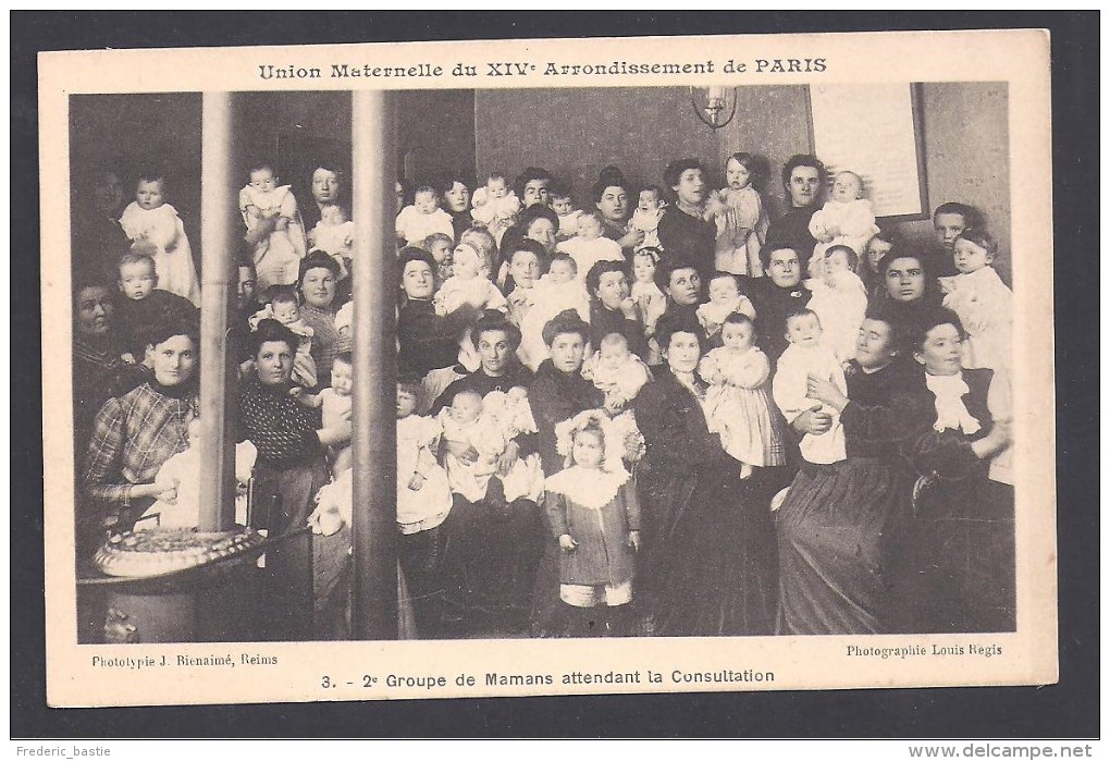 PARIS  14 E - Série De 5 Cartes Union Maternelle Du XIV E Arrondissement - Distretto: 14