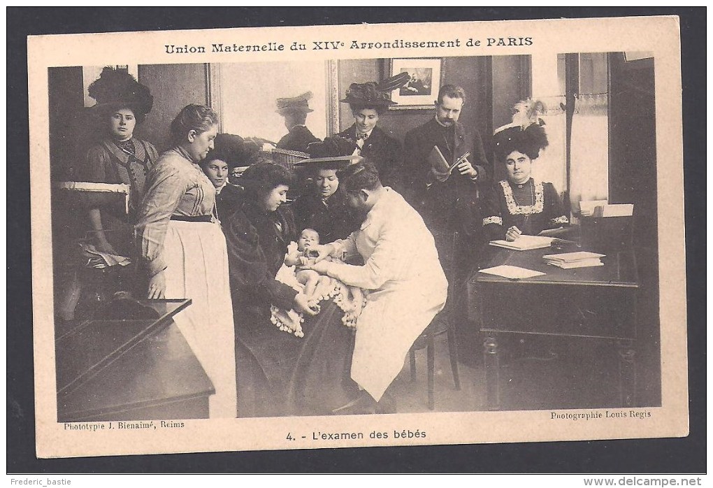 PARIS  14 E - Série De 5 Cartes Union Maternelle Du XIV E Arrondissement - Distretto: 14