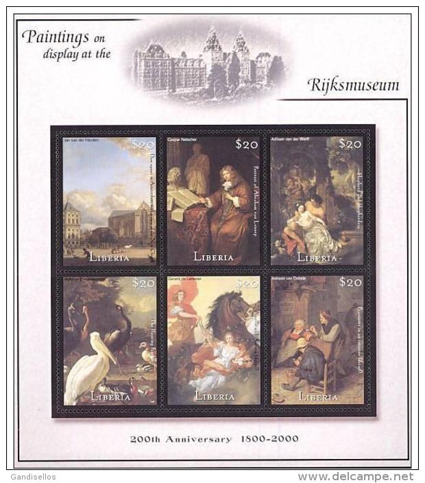 LIBERIA SHEET RIJKSMUSEUM MUSEUM ART PAINTINGS MUSEOS ARTE - Museums