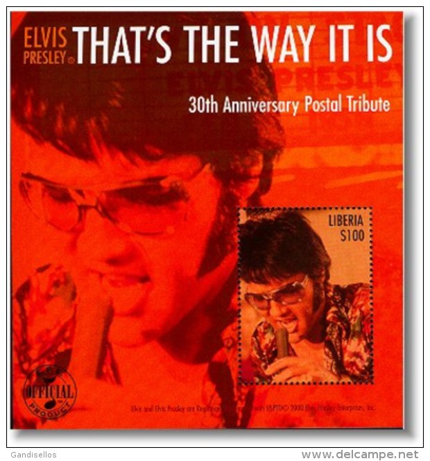 LIBERIA SHEET ELVIS PRESLEY - Elvis Presley