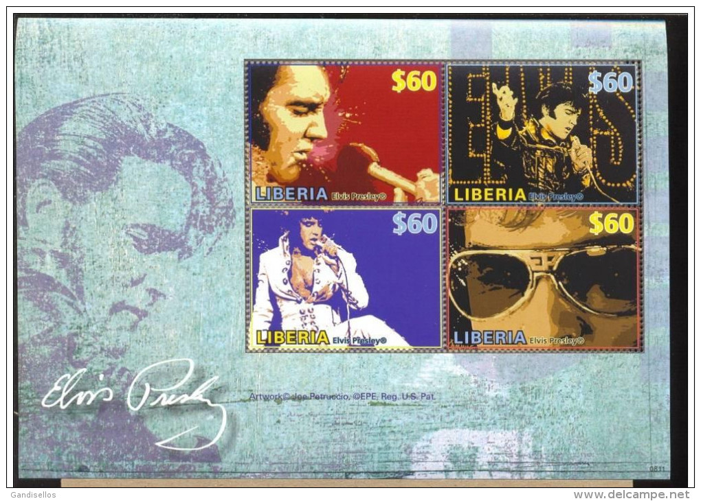 LIBERIA SHEET ELVIS PRESLEY - Elvis Presley