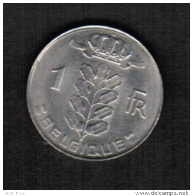 BELGIUM  1 FRANC (FRENCH) 1973 (KM #142.1) - 1 Franc