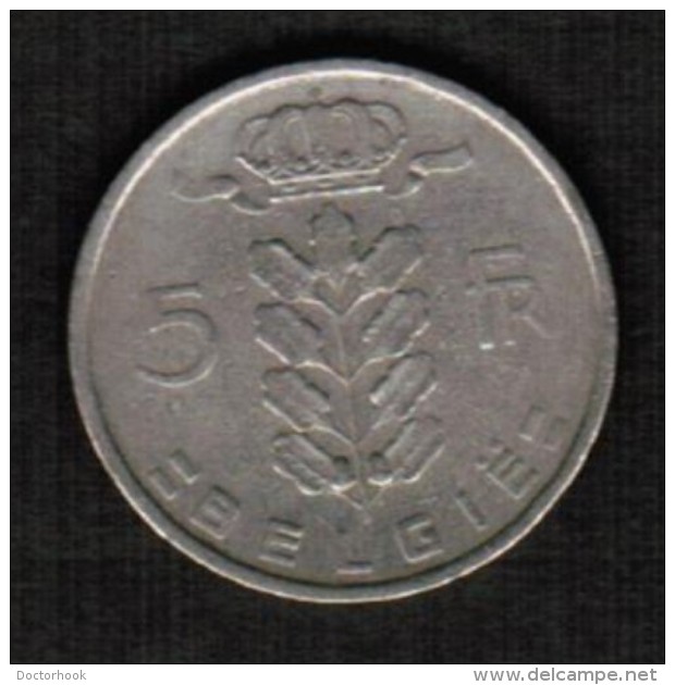 BELGIUM  5 FRANCS (DUTCH) 1949 (KM #135.1) - 5 Franc