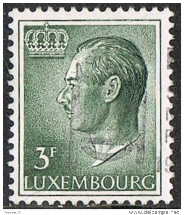 Luxembourg SG763a 1974 Definitive 3f Granite Paper Good/fine Used - Usados