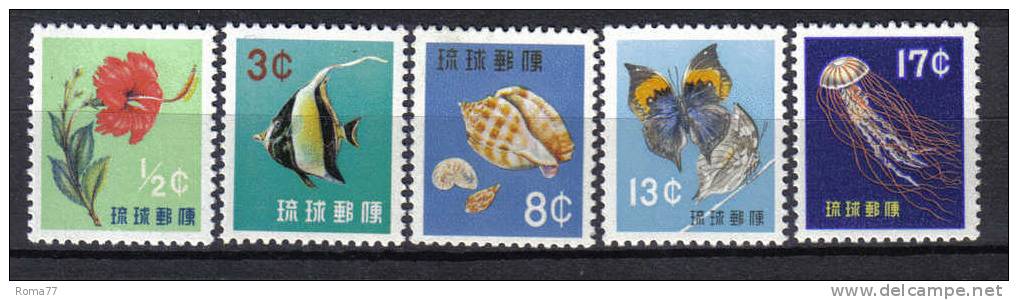 SS2632 - RYU KYU , Ordinaria Serie N. 59/63  *** - Ryukyu Islands