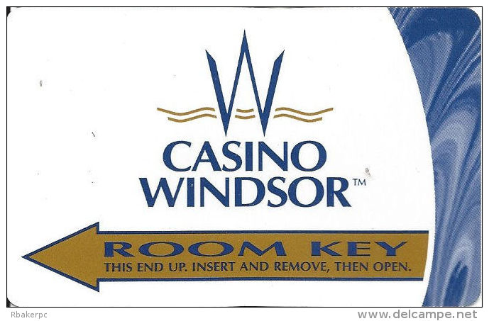 Casino Windsor Canada - Room Key Card - Hotel Keycards