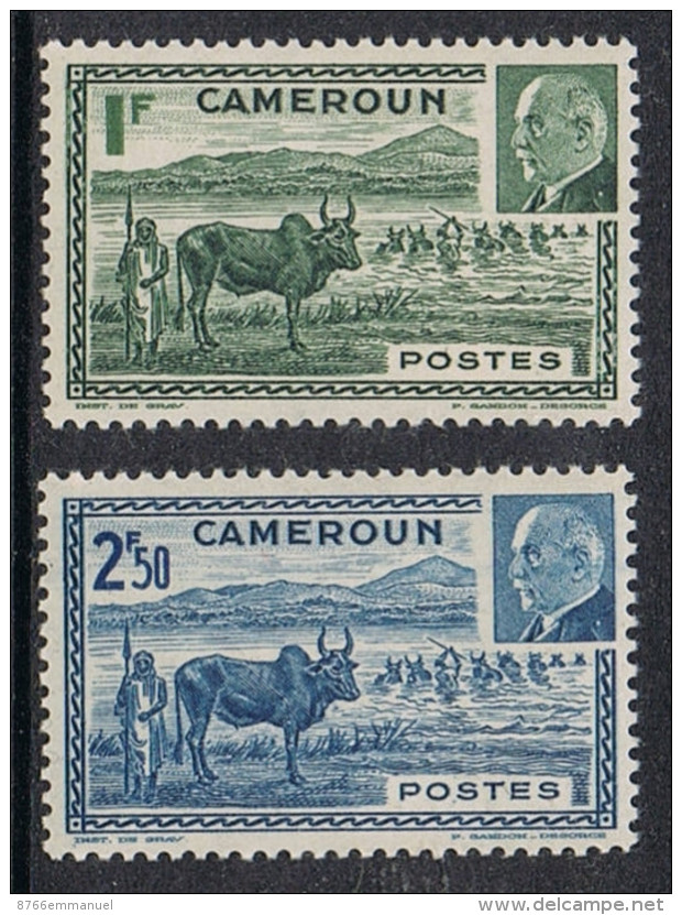 CAMEROUN N°200 ET 201 N** - Neufs