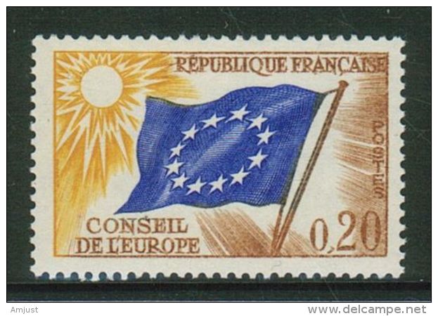 France // Timbres De Service // Conseil De L´Europe // 1963   Y&T 27 Timbre Neuf ** - Ungebraucht