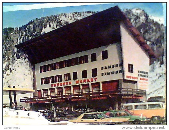 BRENNERO PASS PASSO ALBERGO  E BRENNER MARKET  AUTO CAR  ALFA ROMEO  E VAN  VW  VB1993 FL1453 - Bolzano (Bozen)