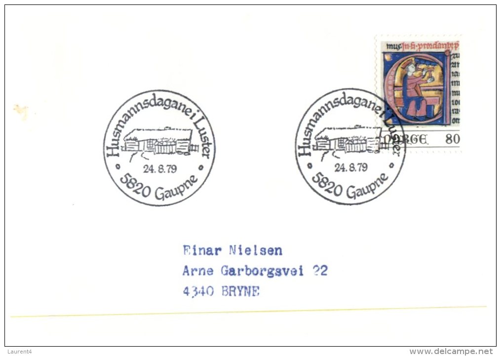 (345) Norway FDC Cover - 1979 - FDC