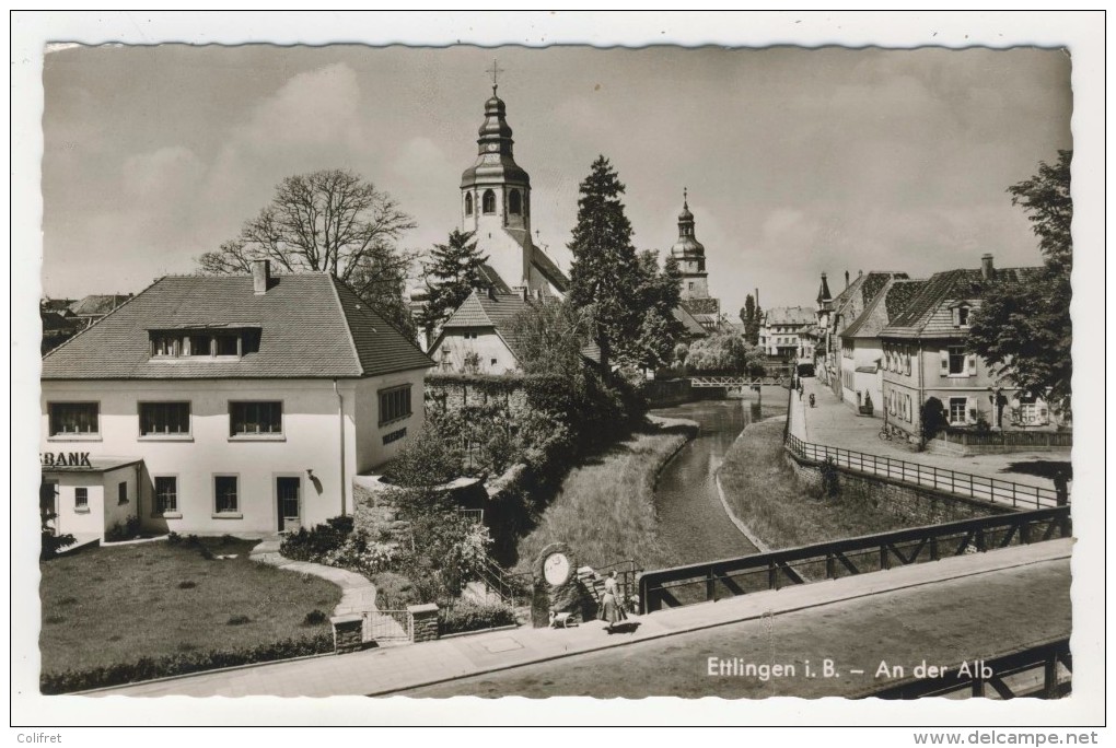 Bade-Wurtemberg            Ettlingen I. B.  -  An Der Alb - Ettlingen