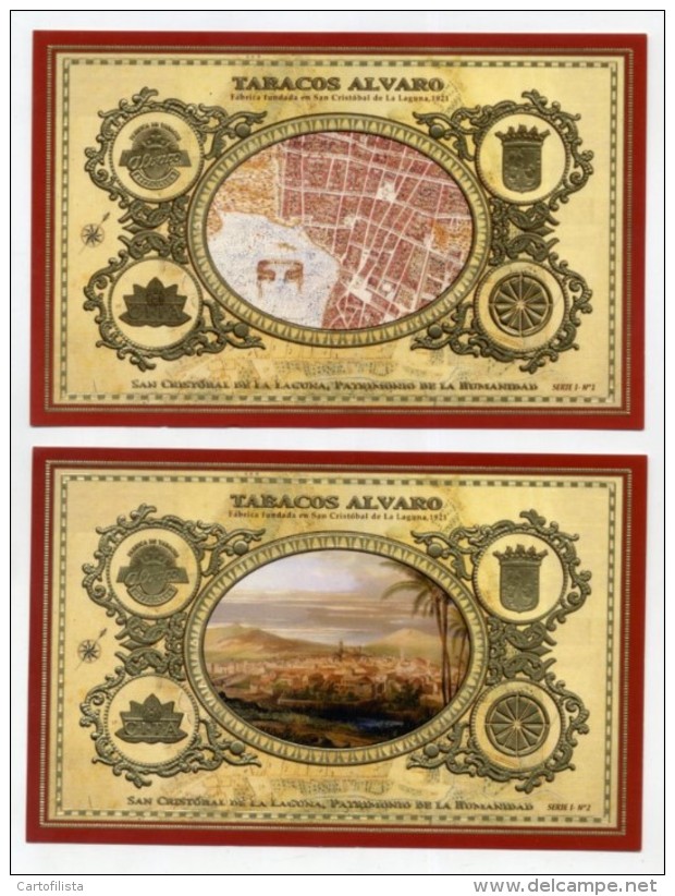 Set 6 Cigar Box Labels - 6 Scans   (628) - Labels