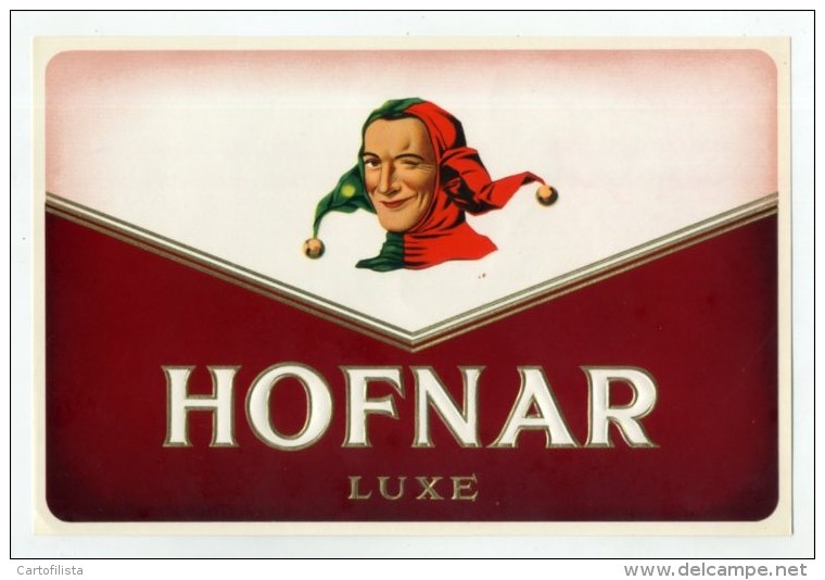 Cigar Box Label - HOFNAR Luxe  (629) - Etiquettes