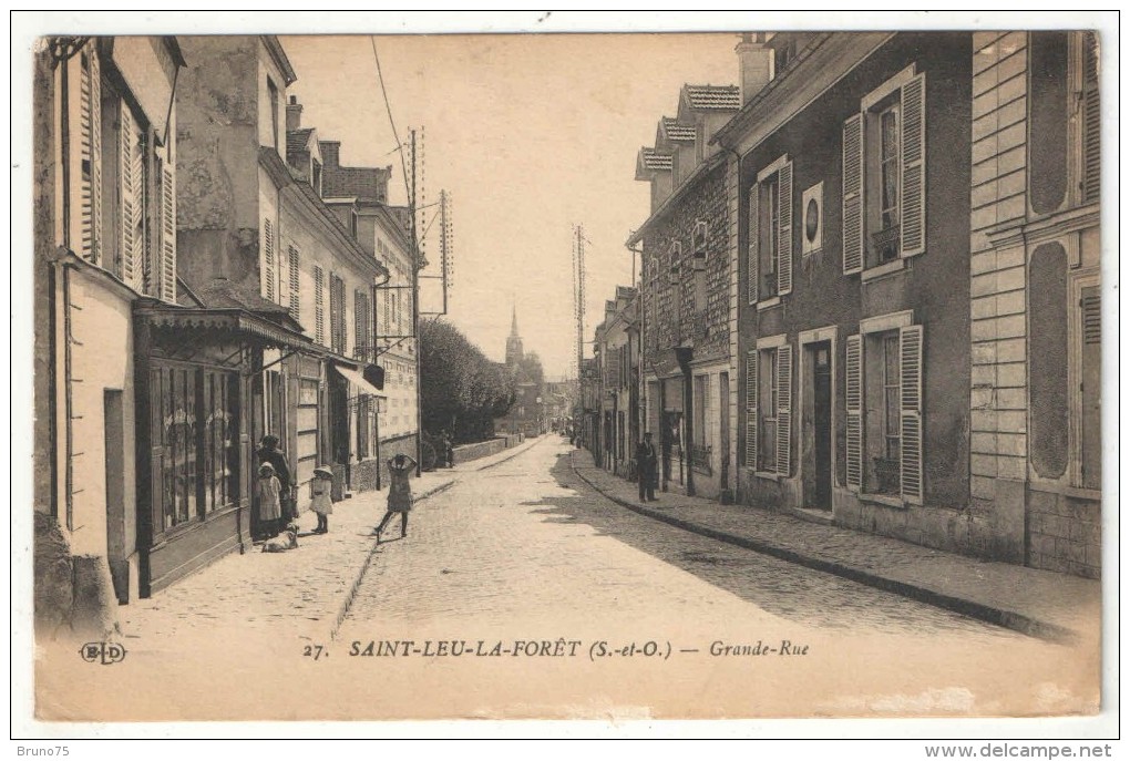 95 - SAINT-LEU-LA-FORET - Grande-Rue - ELD 27 - Saint Leu La Foret