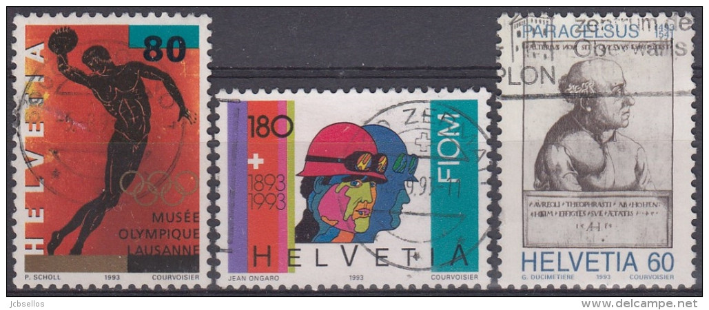 Suiza 1993 Nº 1421/23 Usado - Usados