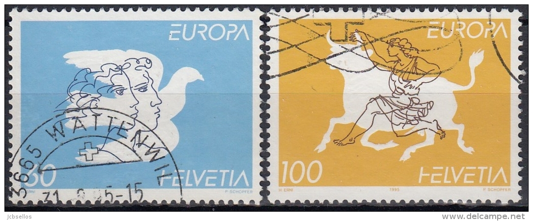 Suiza 1995 Nº 1480/81 Usado - Usados