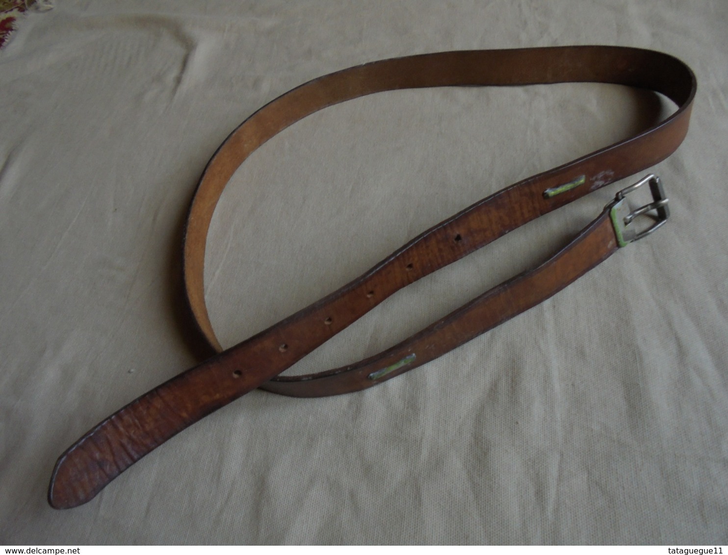 Ancien - Ceinture Cuir Homme Grande Taille - Cinturones & Hebillas