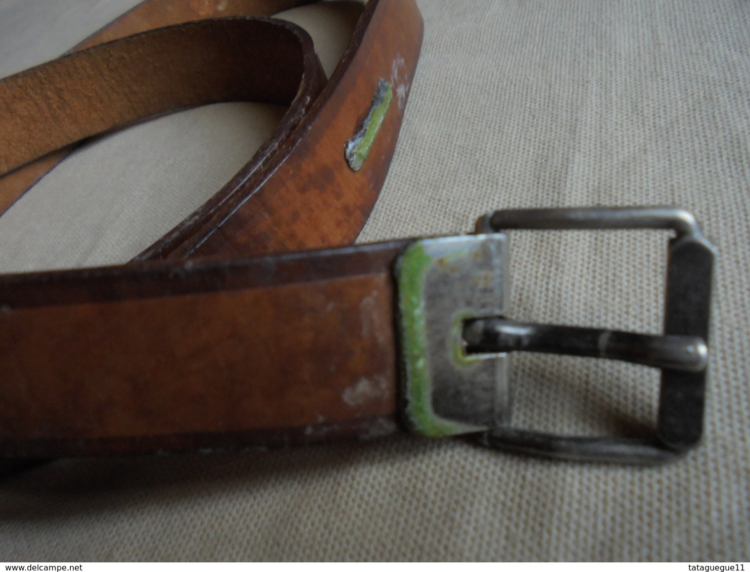 Ancien - Ceinture Cuir Homme Grande Taille - Ceintures & Boucles