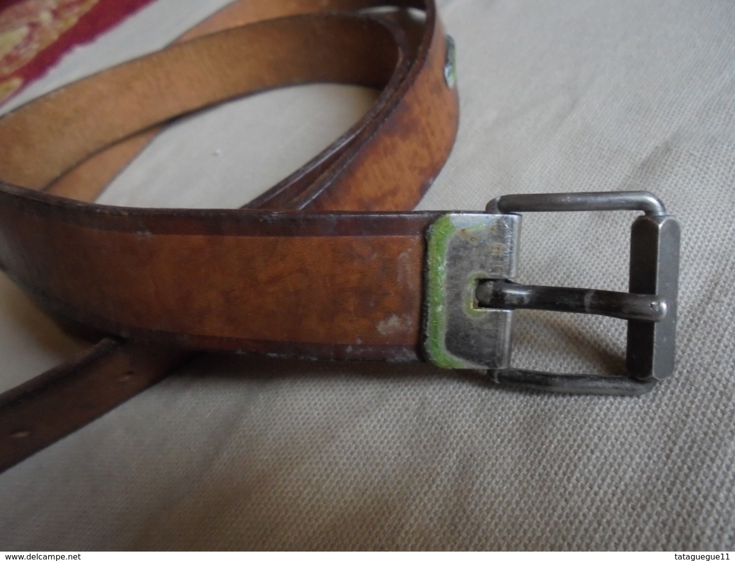 Ancien - Ceinture Cuir Homme Grande Taille - Gürtel & -schnallen