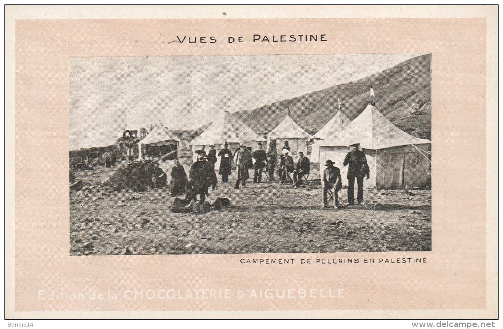 Vues De Palestine - Campement De Pelerins En Palestine - Palestine