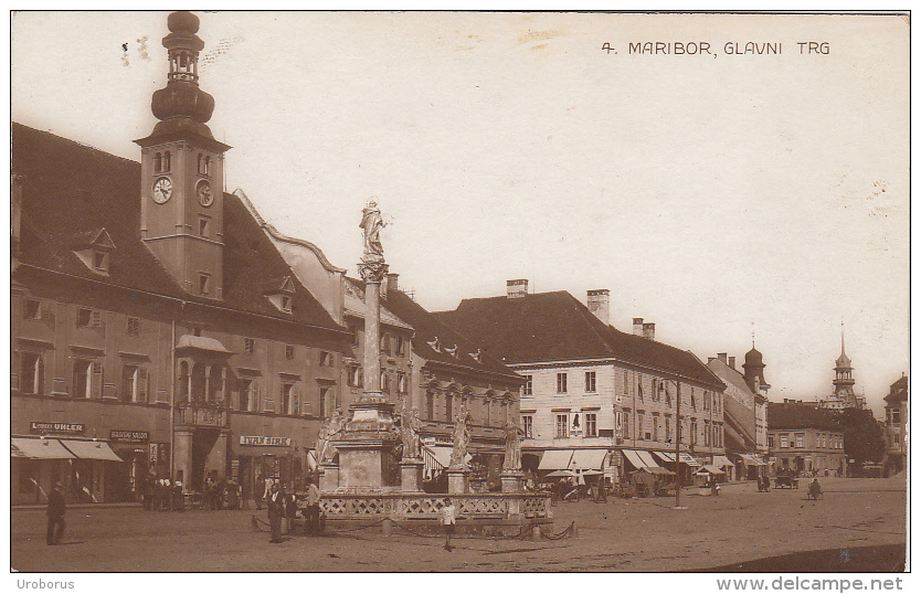 SLOVENIA - Maribor 1927 - Glavni Trg - Slovénie