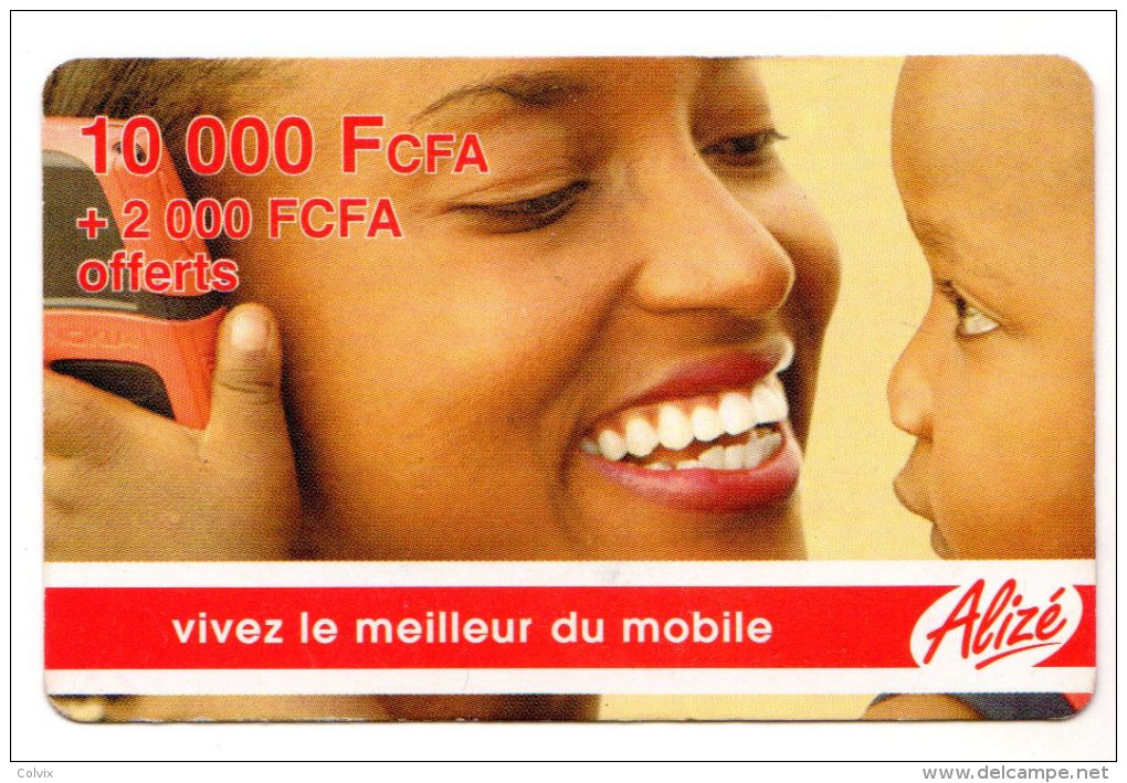 SENEGAL RECHARGE ALIZE 10 000 FCFA - Senegal