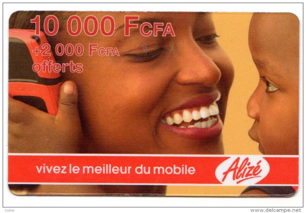 SENEGAL RECHARGE ALIZE 10 000 FCFA - Sénégal