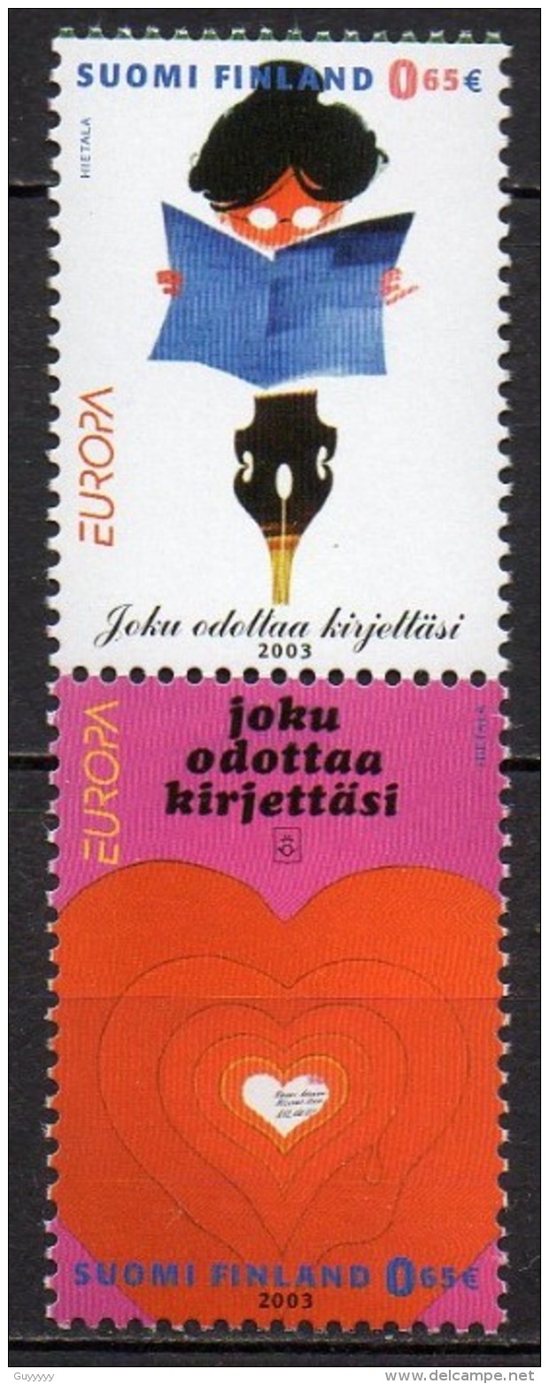 Finlande - 2003 - Yvert N° 1621 & 1622 ** - Europa - Neufs