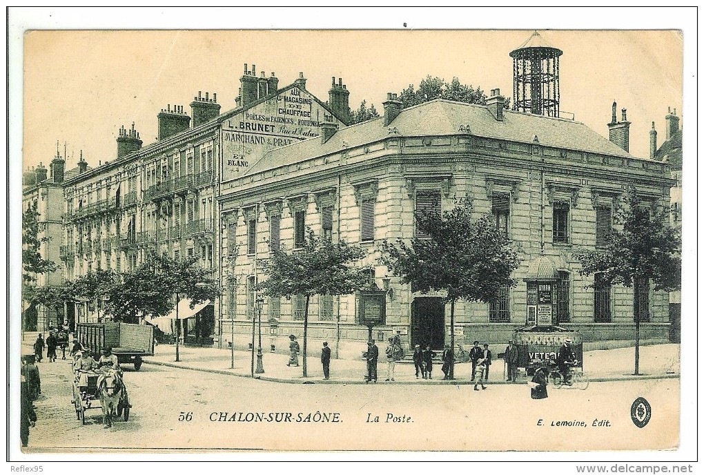 CHALON SUR SAONE - La Poste - Chalon Sur Saone