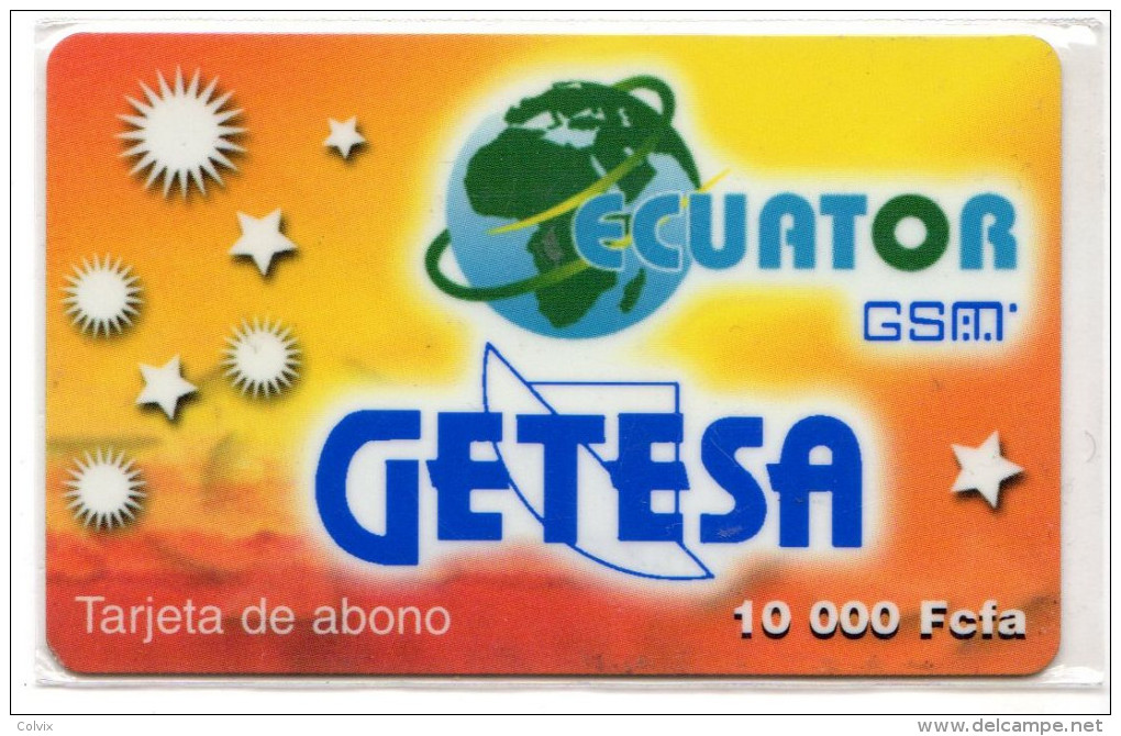 GUINEE EQUATORIALE PREPAYEE GETESA - Guinea Equatoriale