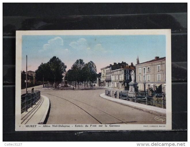 31 - Muret - Allées Niel-Dalayrac - Entrée Du Pont Sur La Garonne - Edition CIM - Muret