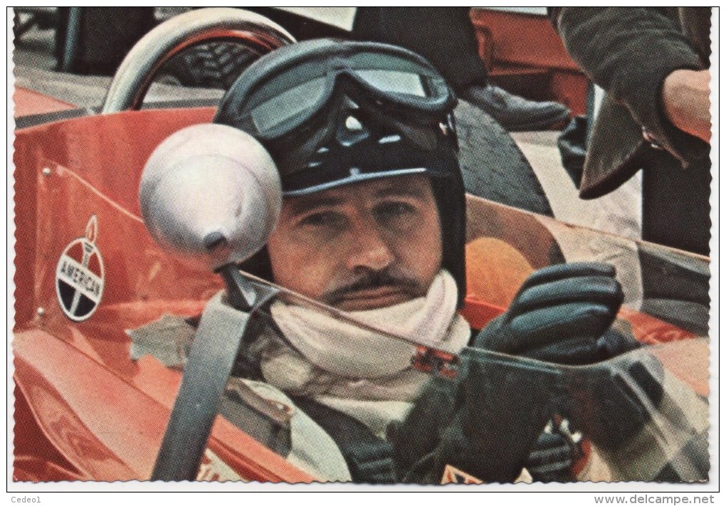 PILOTE   GRAHAM HILL     ECURIE  LOTUS GOLD LEAF   CHAMPION DU MONDE 1962 - Grand Prix / F1