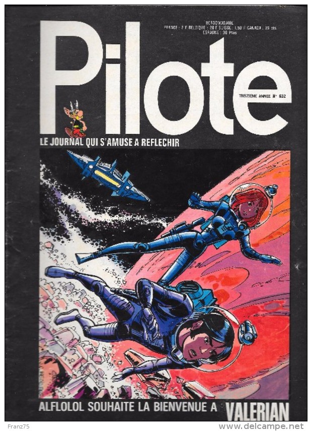 PILOTE-Hebdo N°632-1971-Dargaud--BE - Pilote