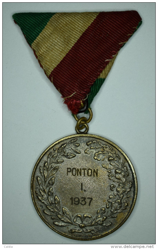 Hongrie Hungary Ungarn 1937 PONTON I " ARKANZAS BPEST " - Otros & Sin Clasificación