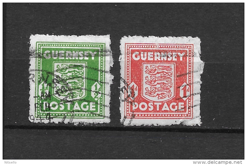 LOTE 657  ///  GUERNSEY  1941/42  ANTIGUOS   ¡¡¡¡¡¡¡¡   LIQUIDATION  !!!!!!!!!!!!!!!! - Guernesey