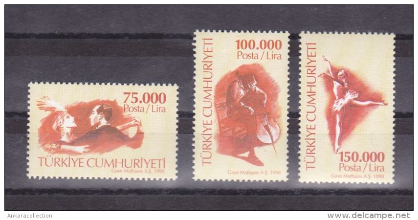 AC - TURKEY STAMP - CONTEMPORARY DRAMA ARTS MNH 14 AUGUST 1998 - Ungebraucht