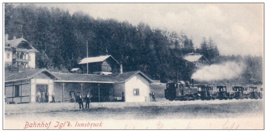 Igls - Bahnhof Gelaufen  1900       B400 - Igls