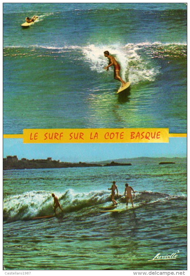 Surfing Sur La Côte Basque Française - Other & Unclassified