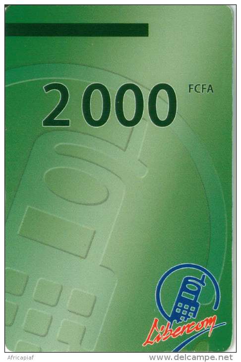 BENIN RECHARGE LIBERCOM 2000 FCFA - Bénin