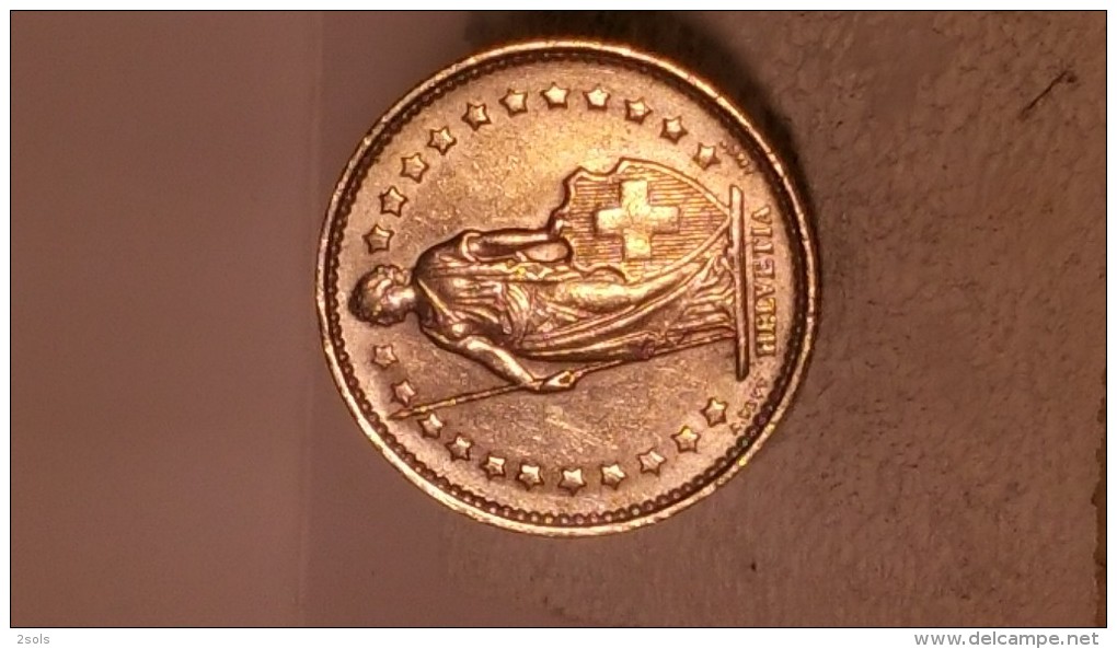 1 Franc Suisse 1968 ..........................................ref 54 - Autres & Non Classés