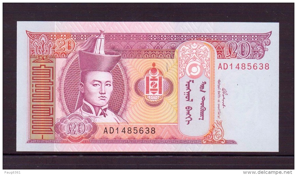 MONGOLIE 2002 20 TUGRIK  NEUF UNC P53 - Mongolia